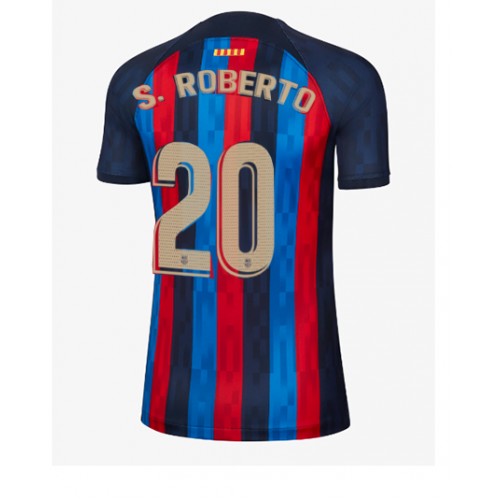 Dres Barcelona Sergi Roberto #20 Domaci za Žensko 2022-23 Kratak Rukav
